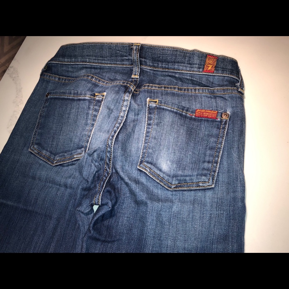 🎉host pick🎉Euc 7 for all mankind jeans size 26 - Picture 3 of 6